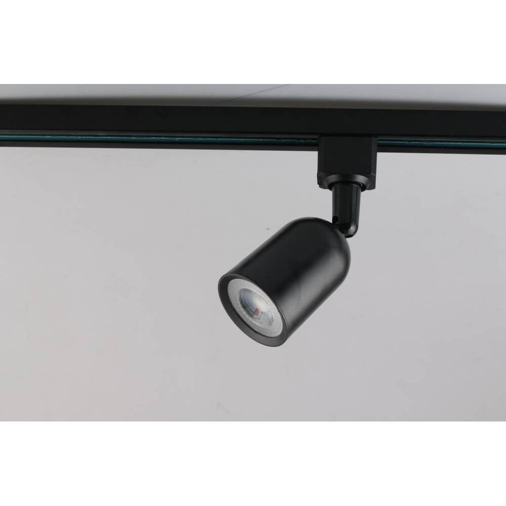 Sínrendszer 1 fázisú GU10 foglalattal, fekete, Optonica, 2020