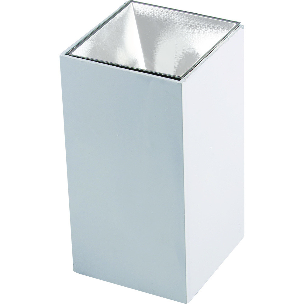 Négyzet alakú reflektorfény, GU10, fehér, Optonica, 2040