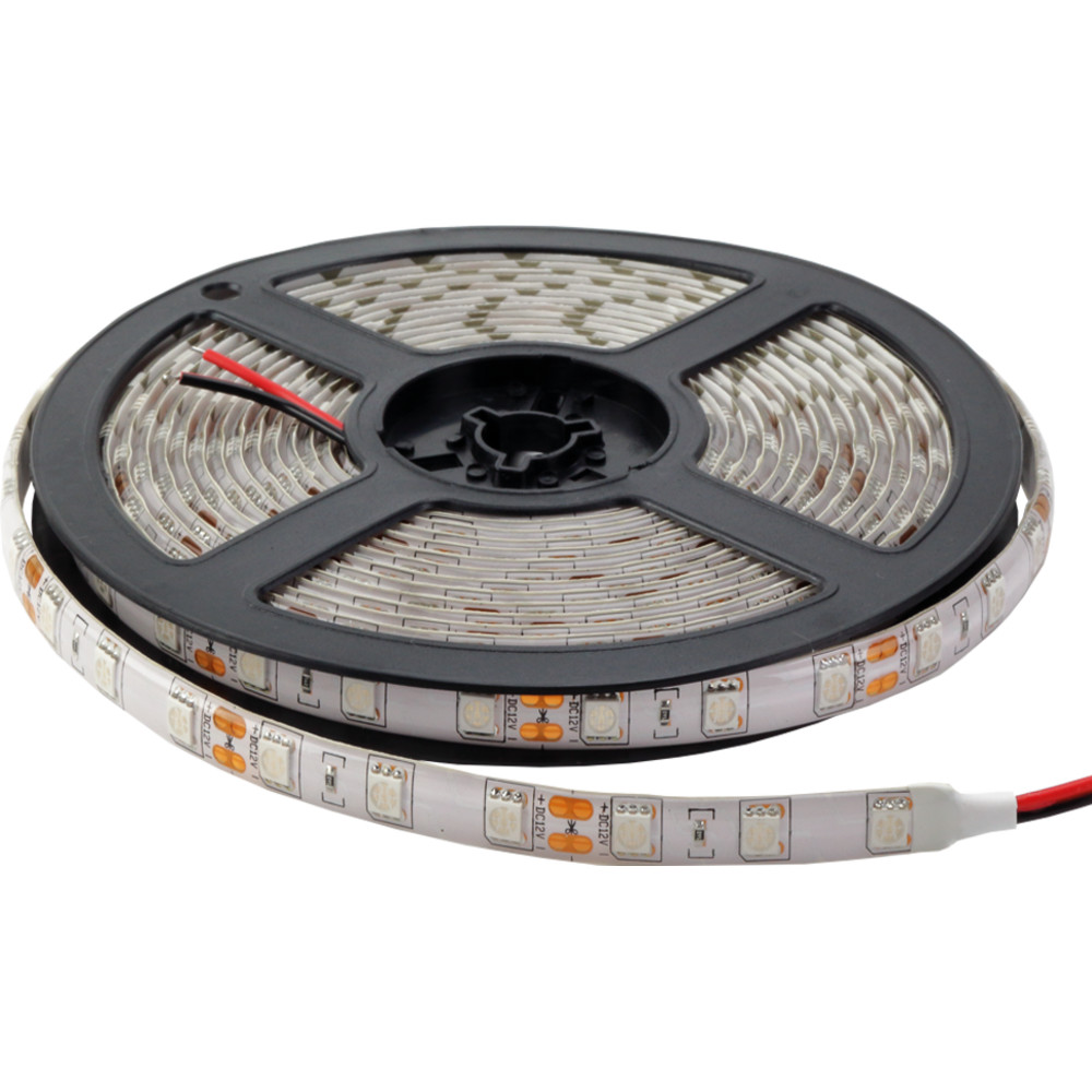 LED szalag 5050 vízálló professzionális kiadás, piros, dimmelhető, 1000 lm, IP54, Optonica, 4843