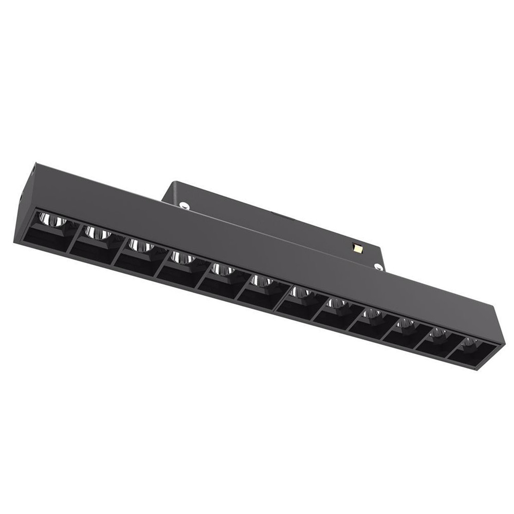 LED mágneses sínlámpa m20 12 fejjel, 12W, 3000K, meleg fehér, 960 lm, Optonica, 5314