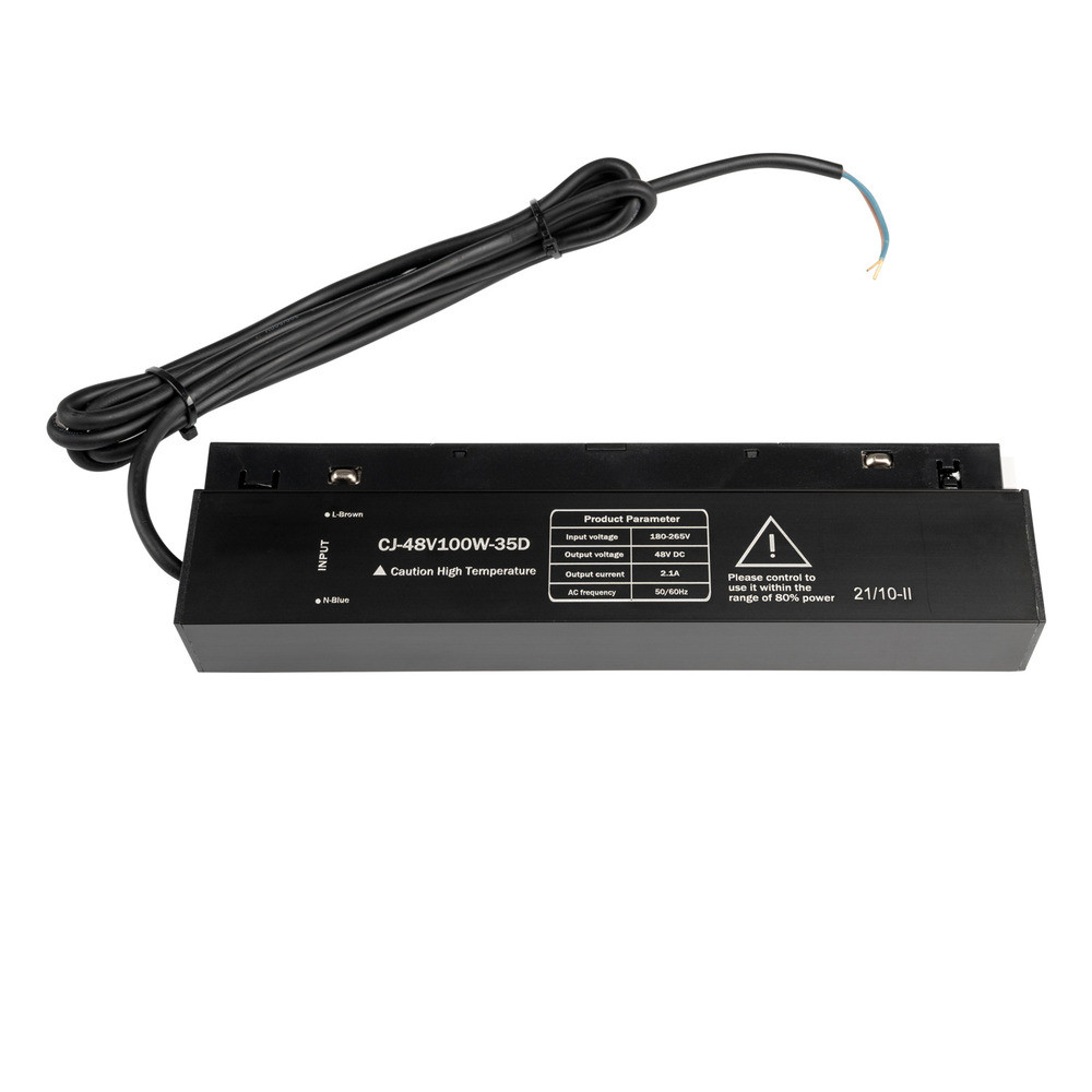 Tápegység mágneses reflektorokhoz, szélesség m35, 100W, fekete, Optonica, 5426