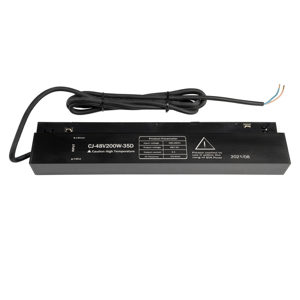 Tápegység mágneses reflektorokhoz, szélesség m35, 200W, fekete, Optonica, 5427