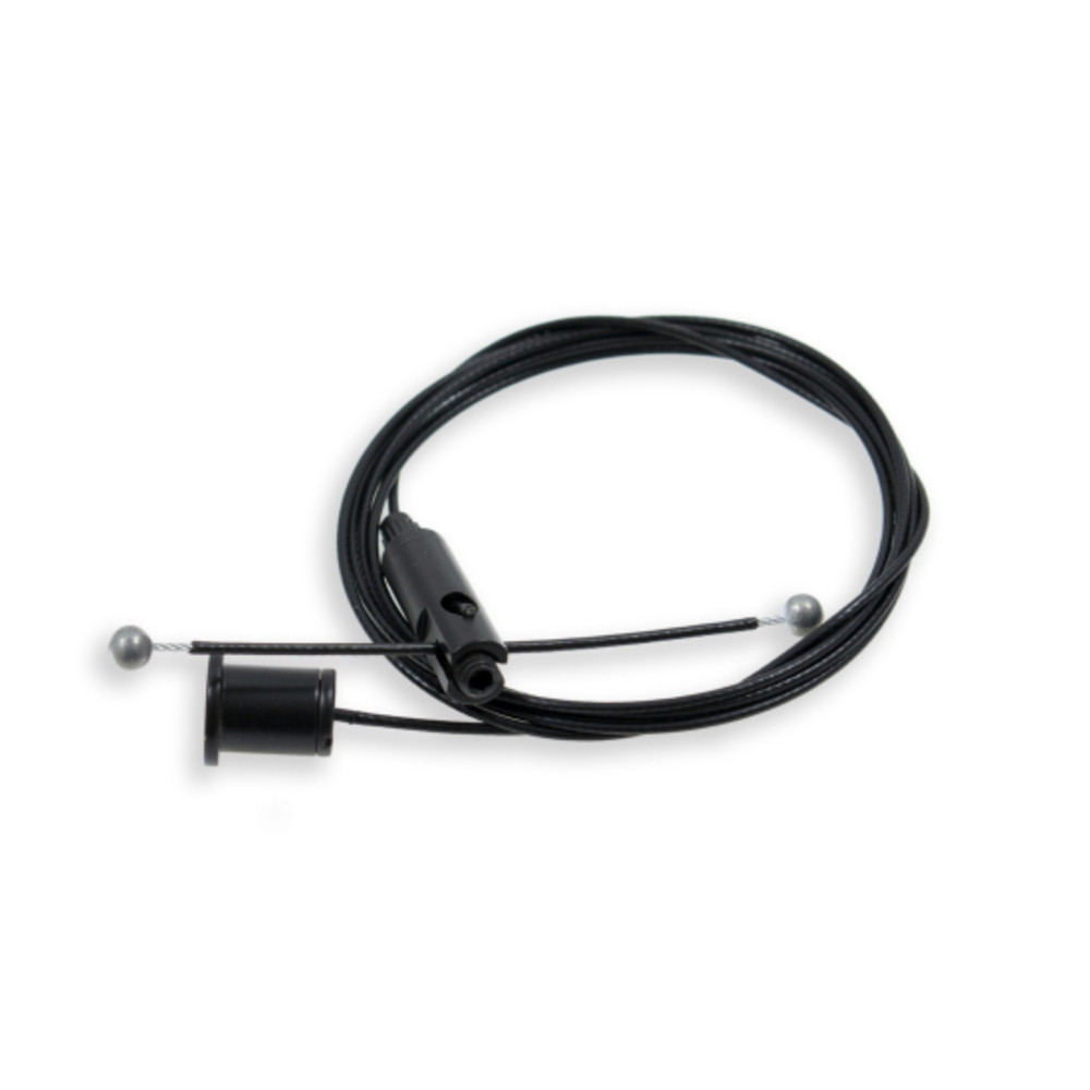függeszték Y Típusú - 1500mm/100mm fekete - teljes készlet, 1,5m