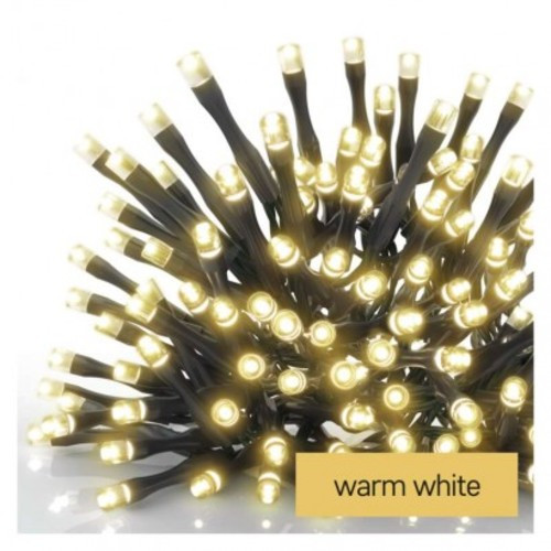 Standard LED sorolható karácsonyi füzér – fényfüggöny, 1x2 m, kültéri, meleg fehér, IP44, EMOS, D1EW01