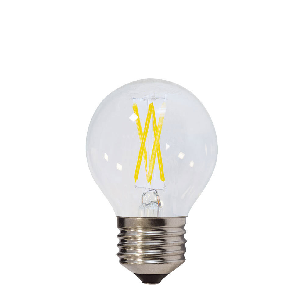 LED izzószálas izzó E27 G45, 4W, 4500K, természetes fehér, 400 lm, Optonica, 1868