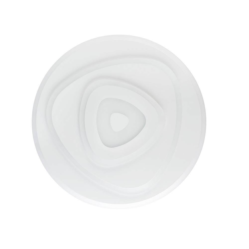 LED mennyezeti lámpa kerek 36x2w távirányítóval, 72W, CCT, 7500 lm, homokfehér, Optonica, 2931