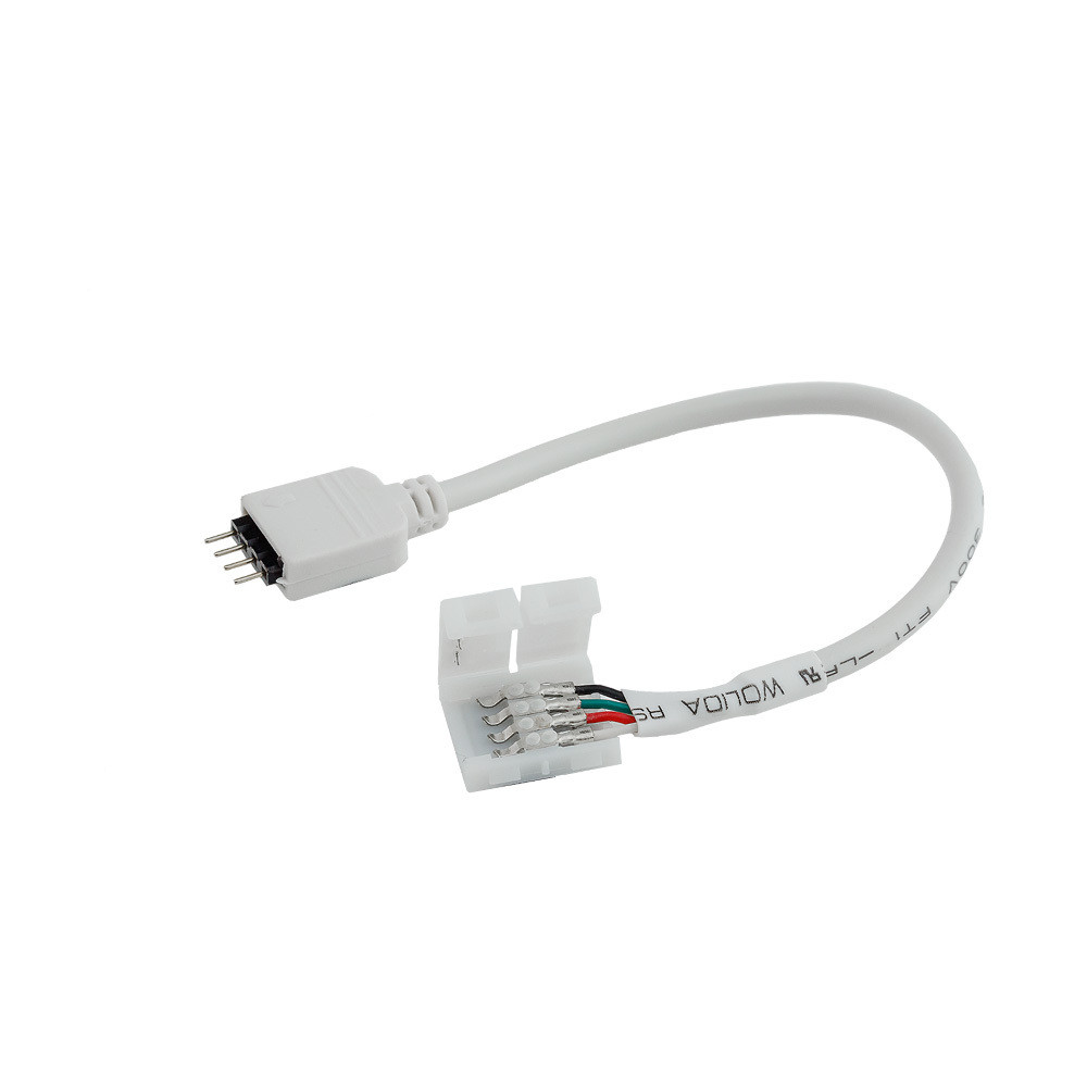 Rugalmas csatlakozó LED szalaghoz RGB tűvel, Optonica, 6617