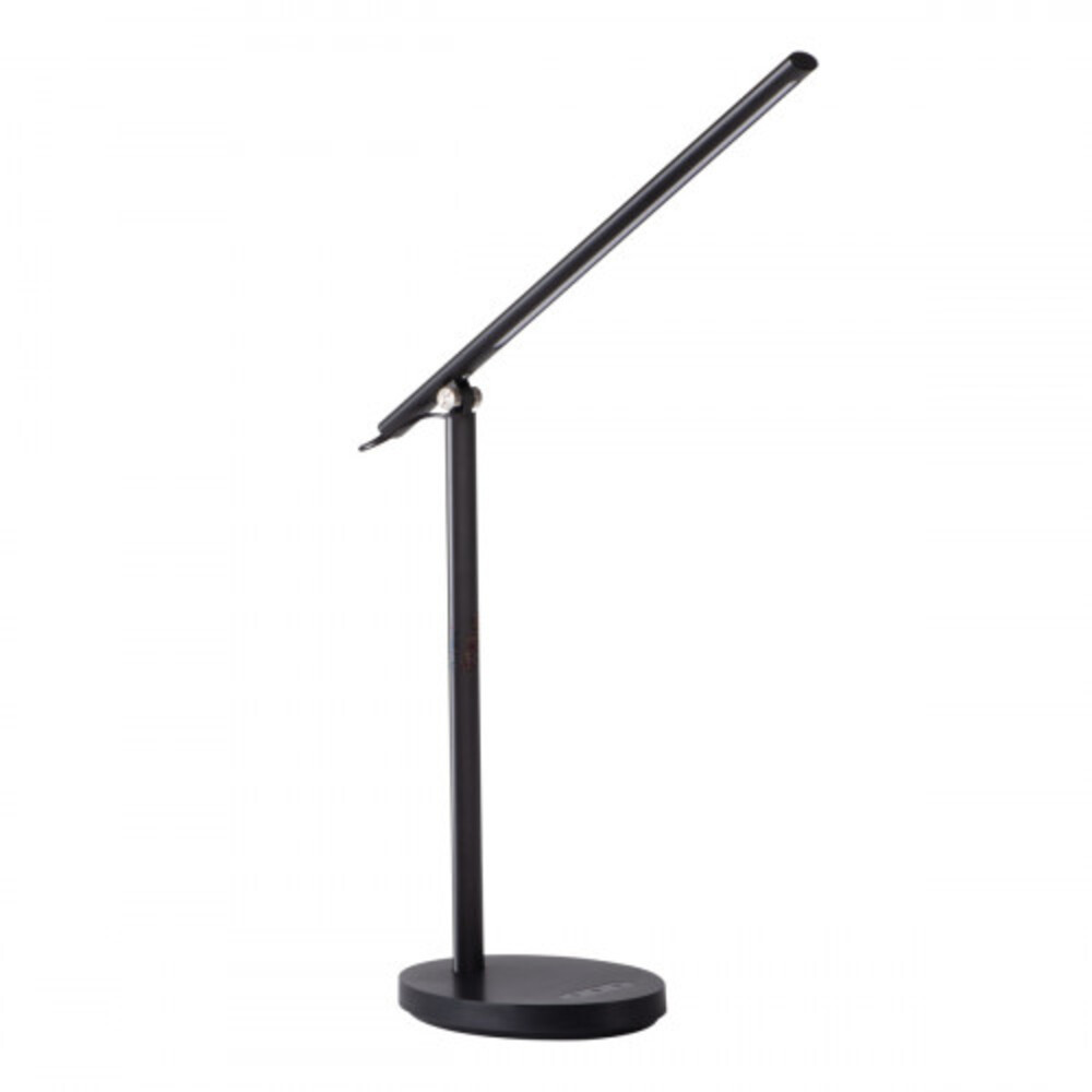 LED lámpa , asztali , 7W , állítható fehér színhőmérséklet (CCT) , dimmelhető , USB , fekete, Kanlux , REXAR , 33071