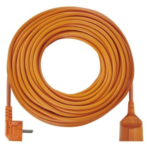Hosszabbító 30 m, 1 aljzat, narancssárga, PVC, 250 V, 1,5 mm2, 230V, IP20, EMOS, P01230R