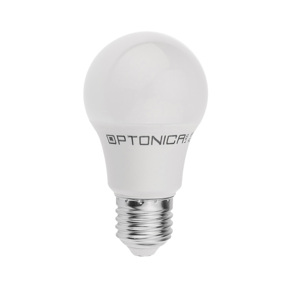 9w-os és 11w-os E27 a60 LED izzó, szabályozható fényerővel, 2700K, meleg fehér, dimmelhető, 806 lm, Optonica, 1703