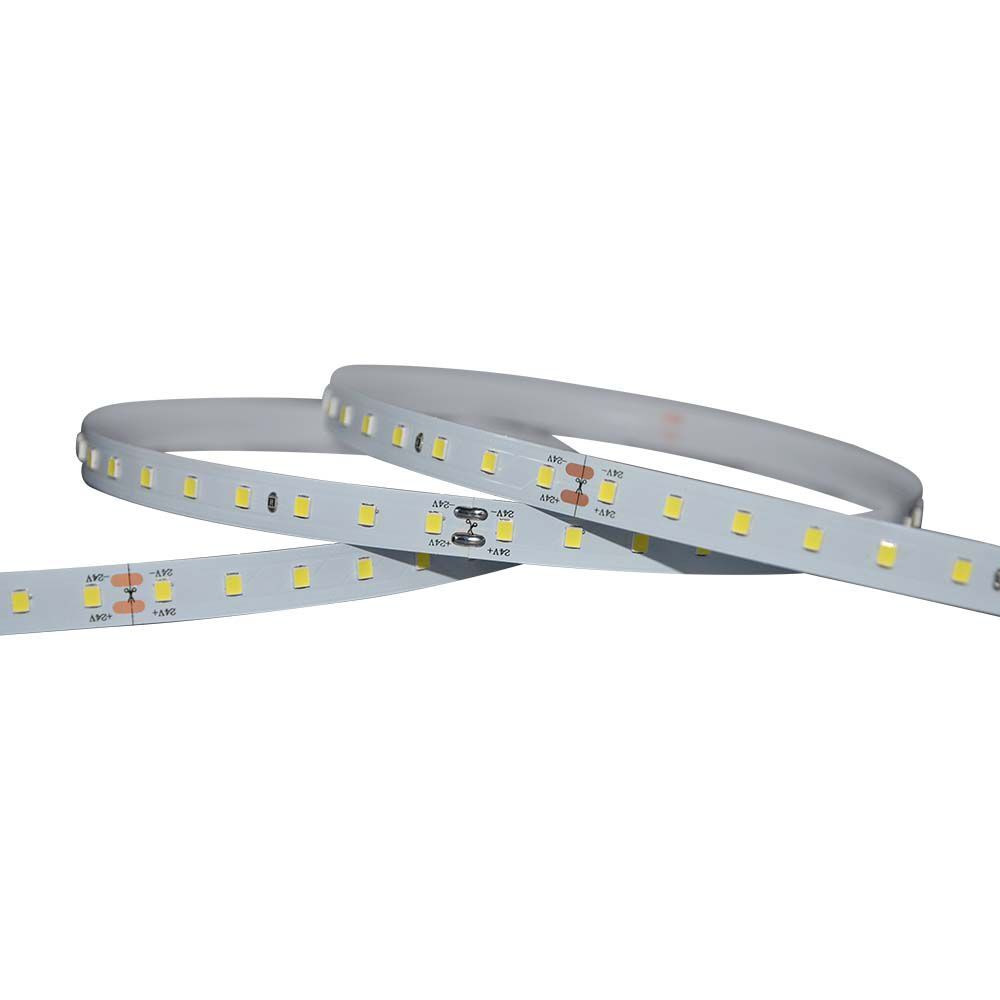 Beltéri LED szalag, 4 w, 6400K, hideg fehér, 800 lm/m, 24V, 120°, CRI>90, V-TAC, 2698