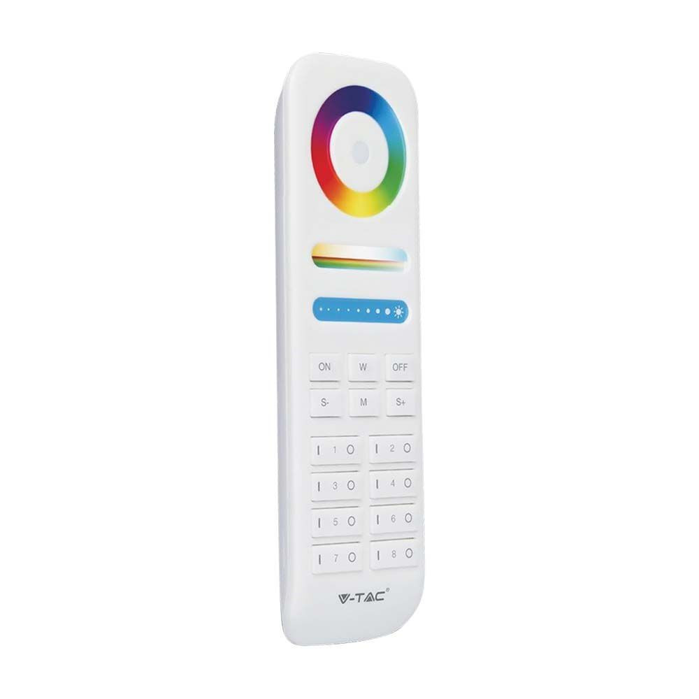 LED szalag tartozék - Távirányító, fehér, V-TAC, 2921