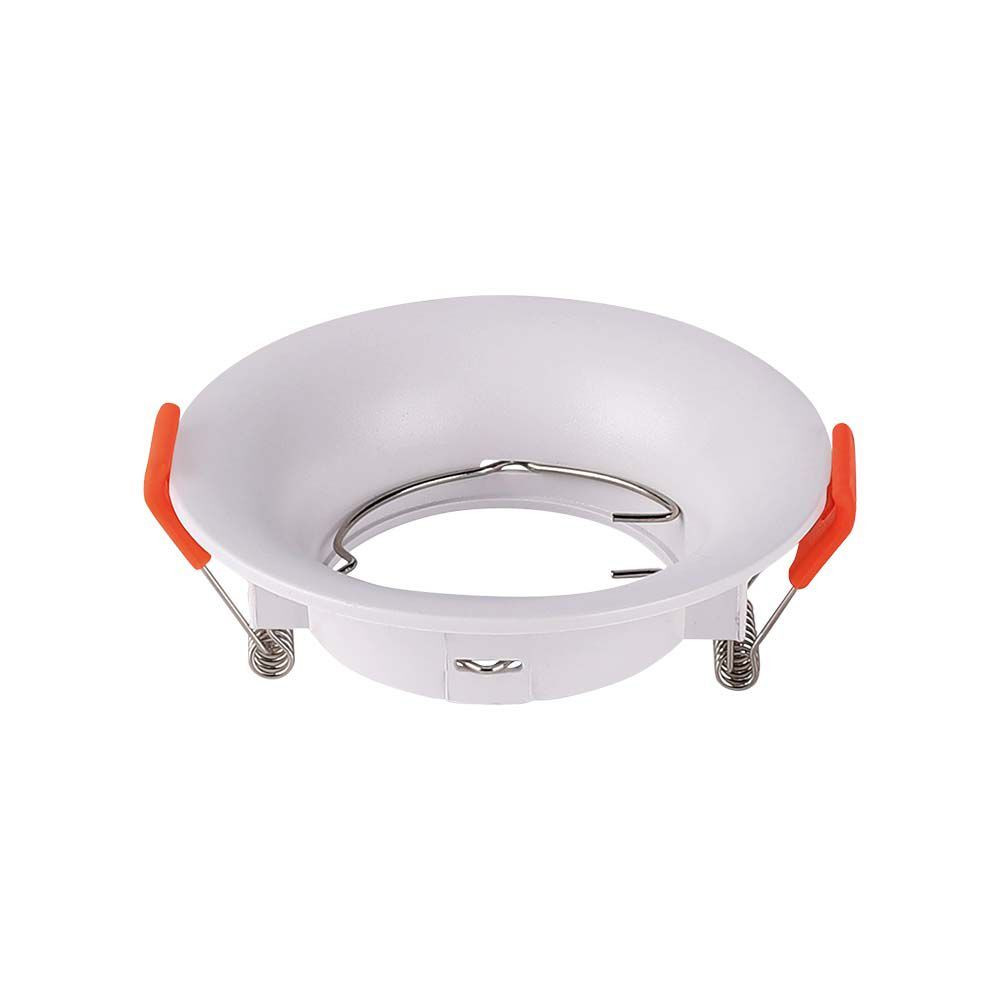 LED spotlámpa keret kerek, GU10, fehér, V-TAC, 6632