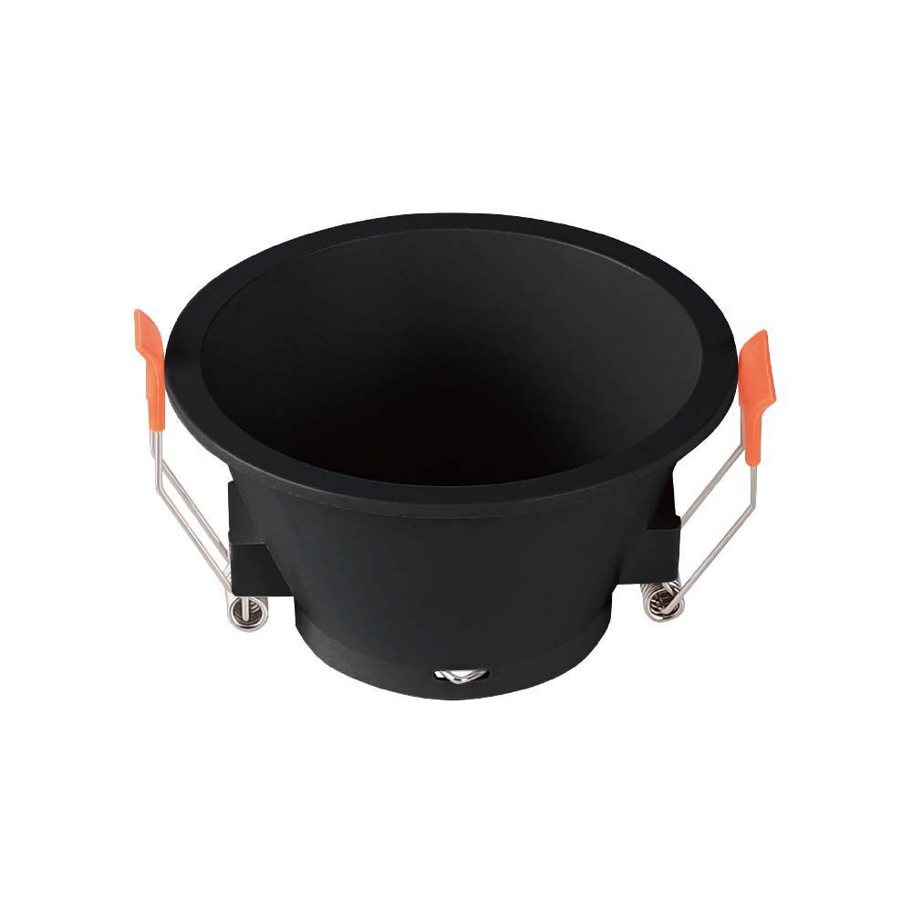LED spotlámpa keret kerek, GU10, fekete, V-TAC, 6637