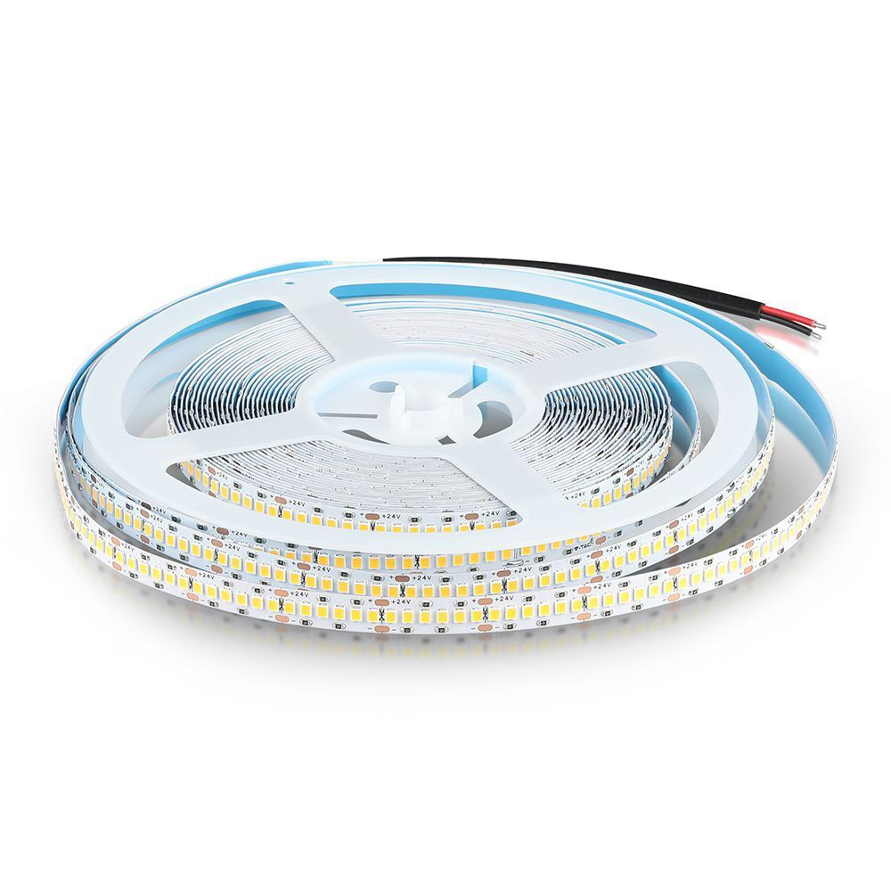 Beltéri LED szalag PRO, 15 w, 4000K, természetes fehér, 1650 lm/m, 24V, 120°, CRI>80, V-TAC, 21321