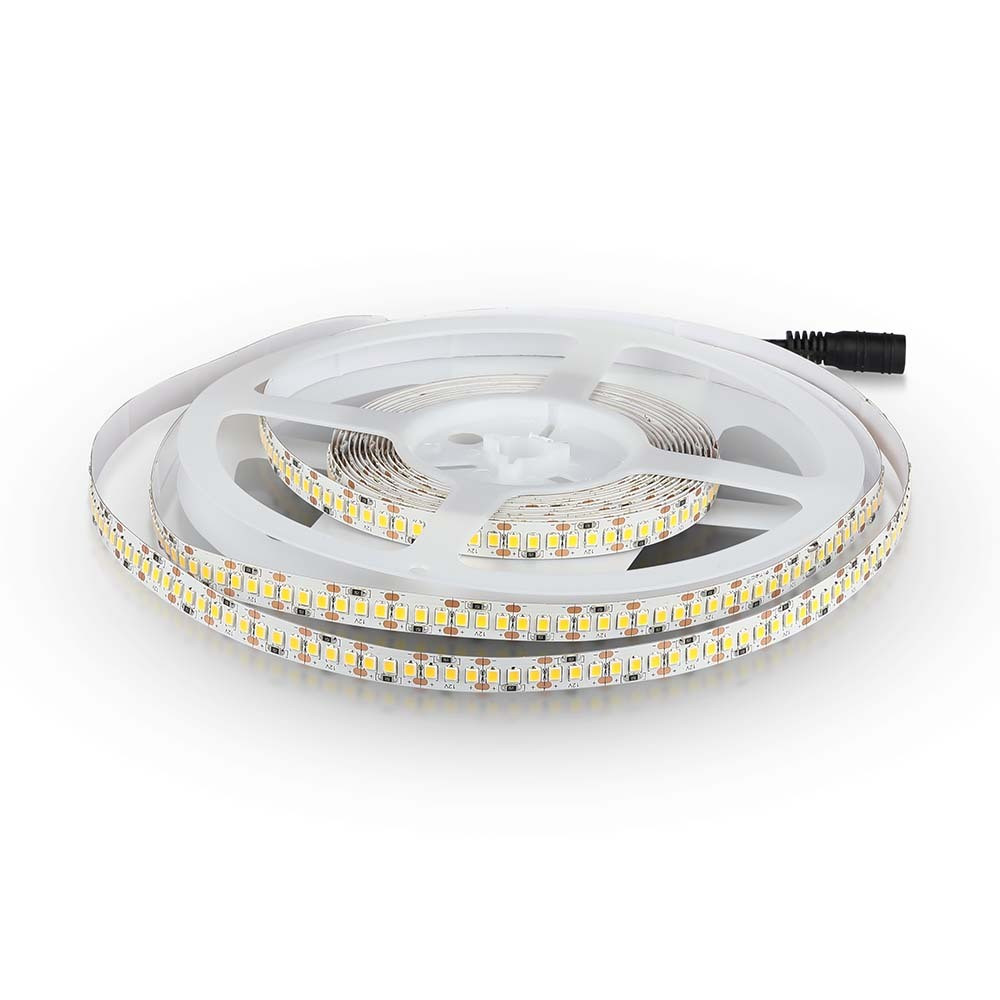 Beltéri LED szalag, 17 w, 3000K, meleg fehér, 1700 lm/m, 12V, 120°, CRI>80, V-TAC, 212461