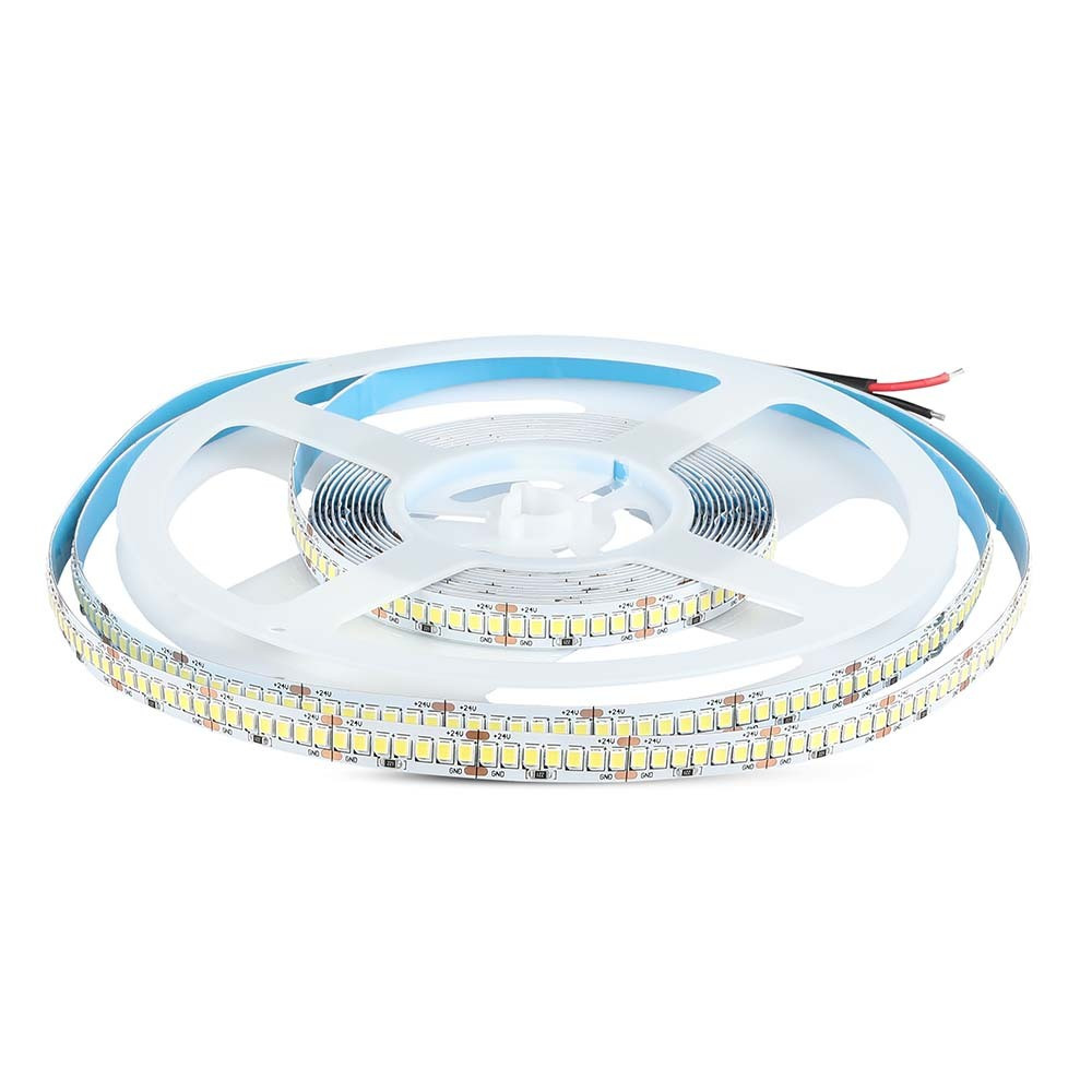 Beltéri LED szalag, 18 w, 4000K, természetes fehér, 2430 lm/m, 24V, 120°, CRI>80, V-TAC, 212600