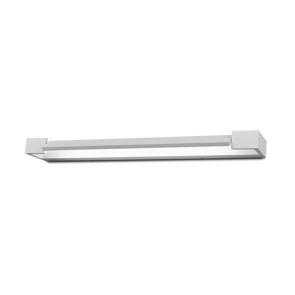 LED fali lámpa beltéri modern, 18w, 4000K, természetes fehér, 1800lm, 90°, fehér, CRI>80, IP44, V-TAC, 218534