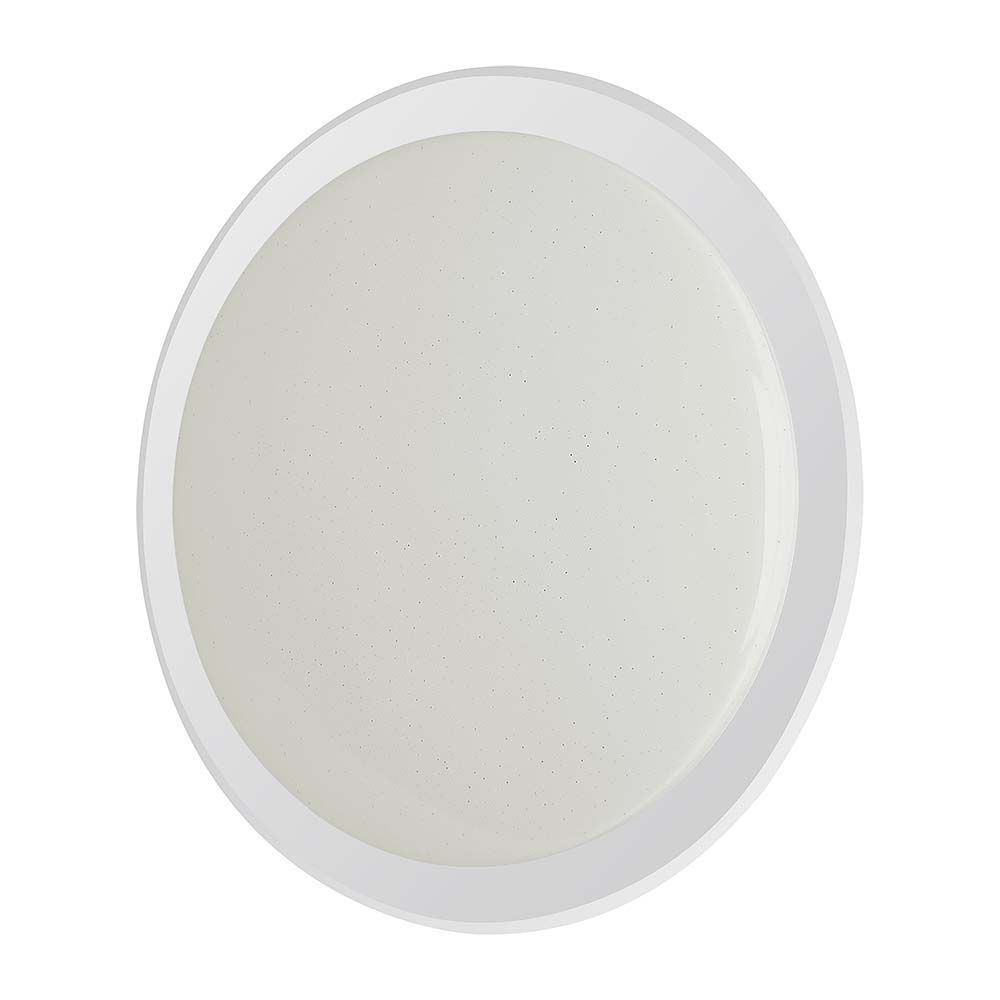 Design mennyezeti lámpa + távirányító, 60w, CCT, 6000lm, 360°, fehér, dimmelhető, V-TAC, 2114551