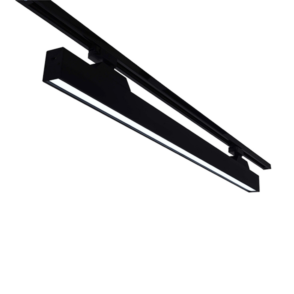 SÍNES LÁMPATEST T30 2-LINES 24W 30°CCT FEKETE