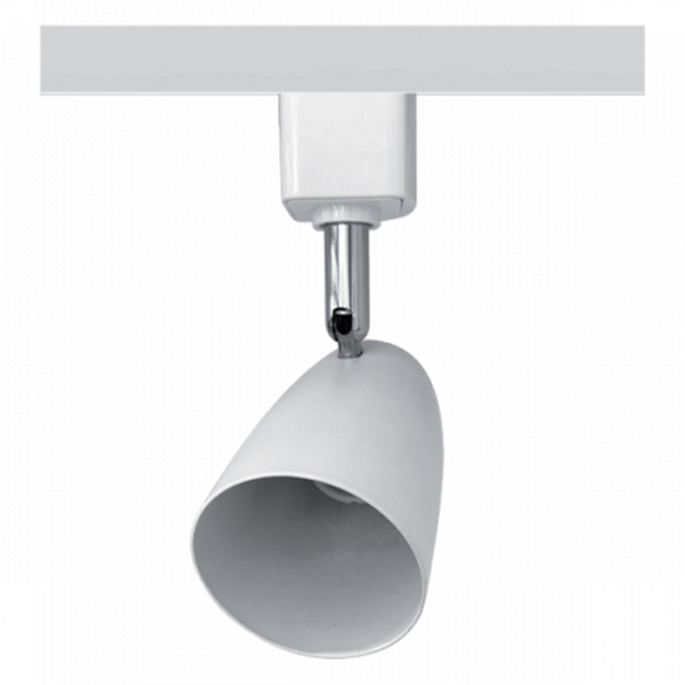 Sínes LED lámpa , track light , 3 fázisú , 4 pólusú , GU10 foglalat , fehér , Elmark , TL2044