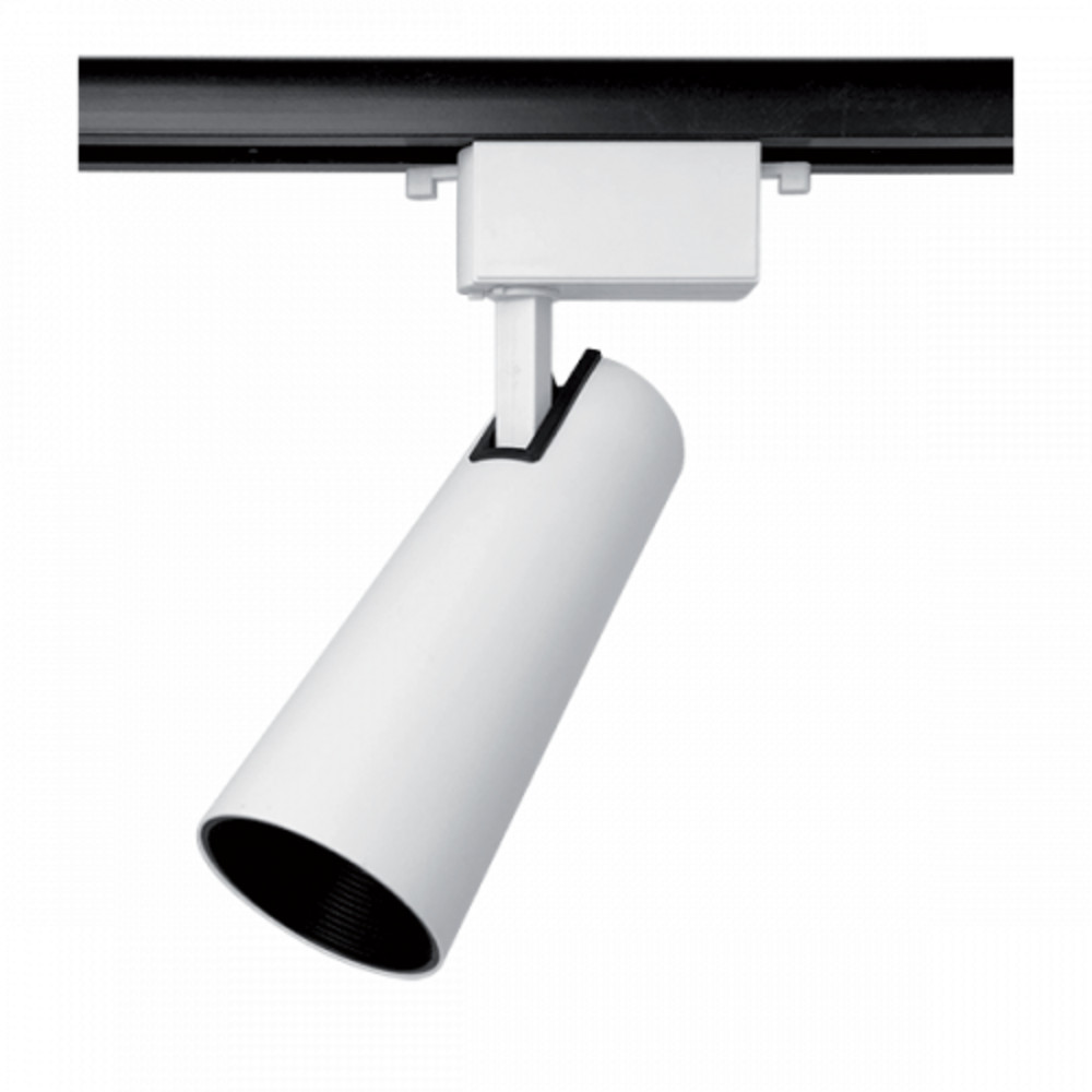 Sínes LED lámpa , track light , 1 fázisú , 2 pólusú , 23 Watt , természetes fehér , fehér , Elmark , TL2025