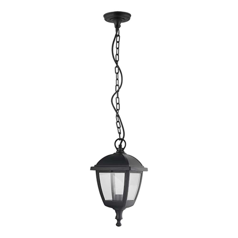 PAUL LANTERN HANGING 1XE27 BLACK IP44