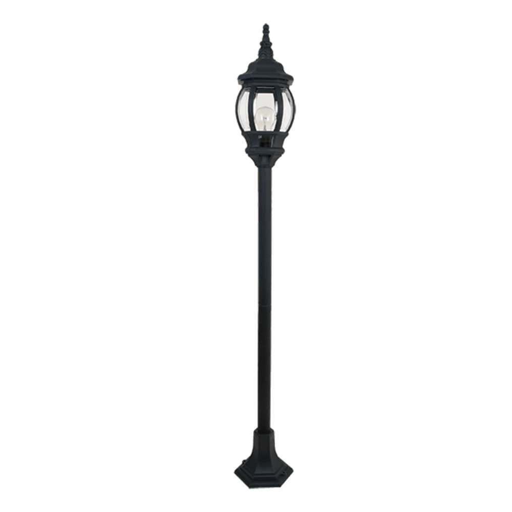 JAMES LANTERN STAND 1XE27 BLACK H1320 IP44