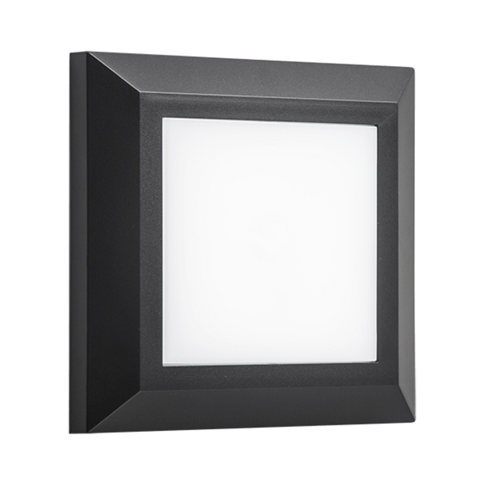 GRF309 LED FACADE FIXTURE 4W 4000K IP65 BLACK
