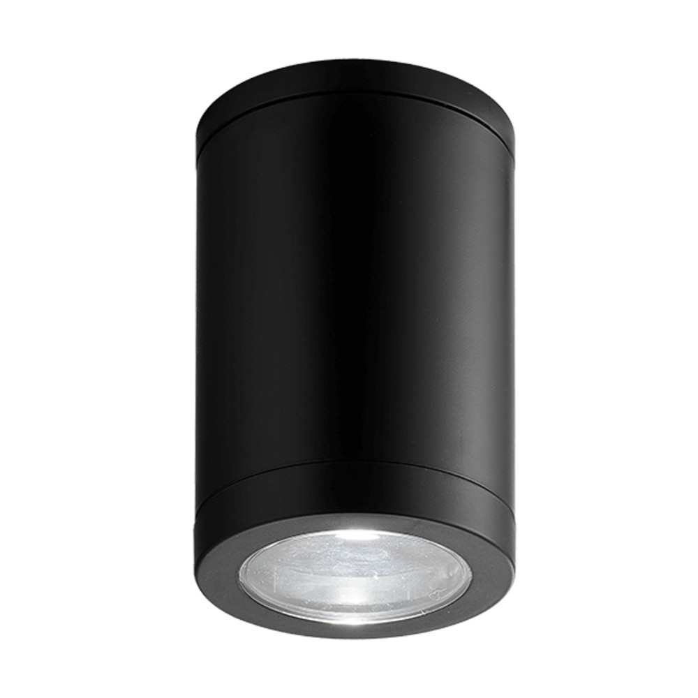 DL305 ROUND DOWNLIGHT SURFACE 1XE27 IP54 BLACK