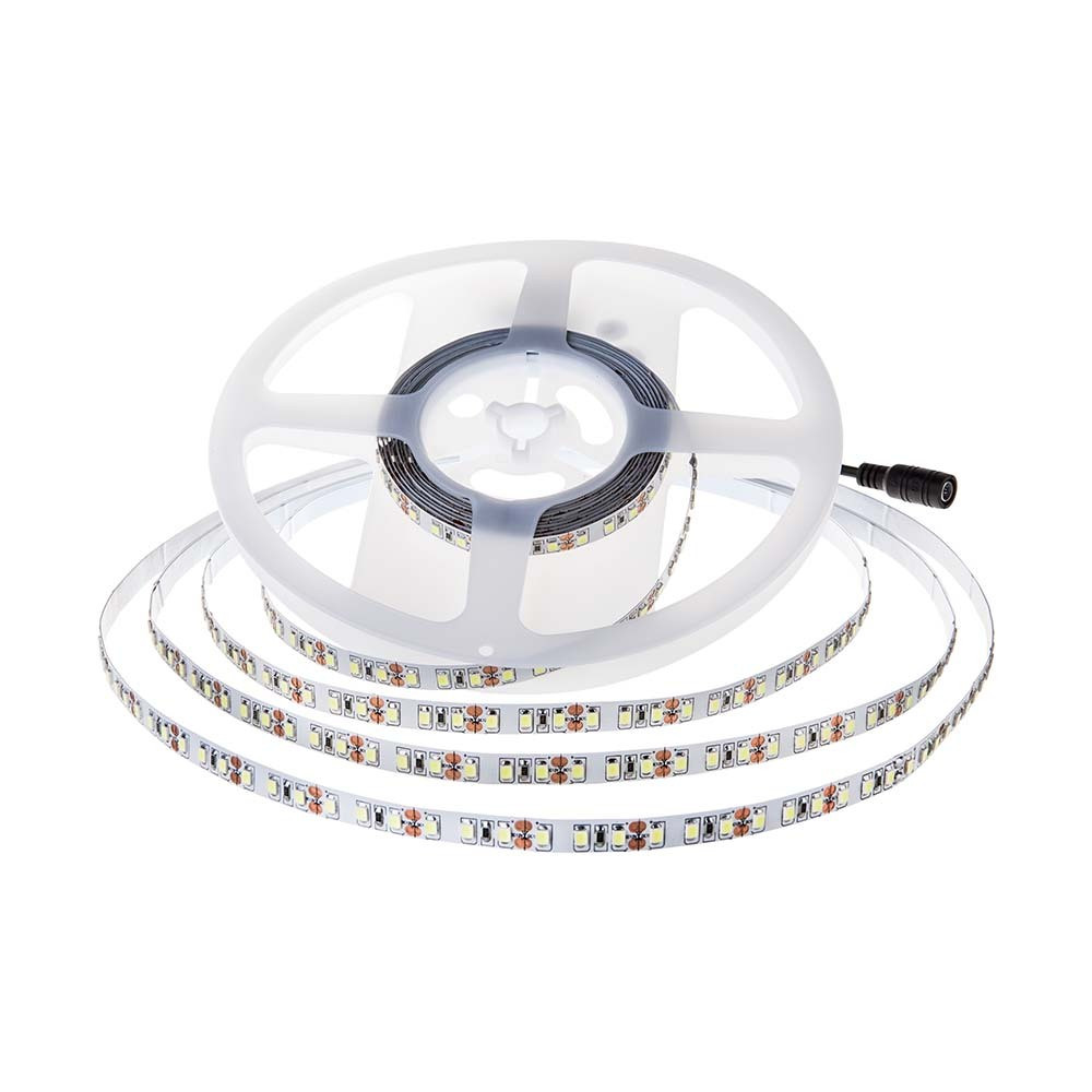 Beltéri LED szalag, 12 w, 4000K, természetes fehér, 1680 lm/m, 24V, 120°, CRI>80, V-TAC, 212597