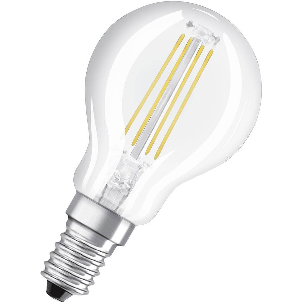 LED lámpa , égő , izzószálas hatás , filament , E14 , 5,5W , meleg fehér , LEDVANCE