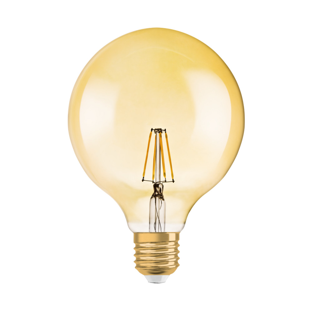 LED lámpa , égő , izzószálas hatás , filament , dimmelhető , meleg fehér , E27 , 6.5W , vintage , LEDVANCE (OSRAM)