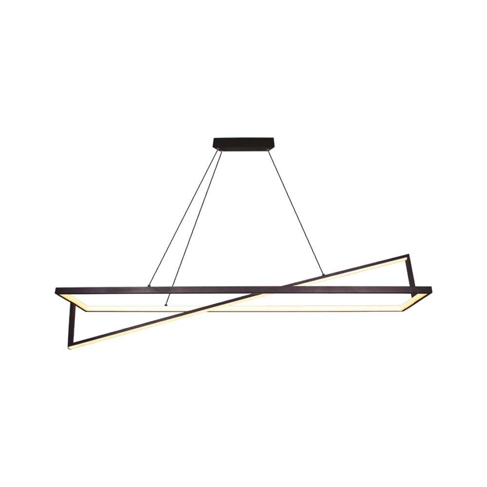 Designer függeszték, 45w, 3000K, meleg fehér, 4470lm, fekete, dimmelhető, V-TAC, 6906