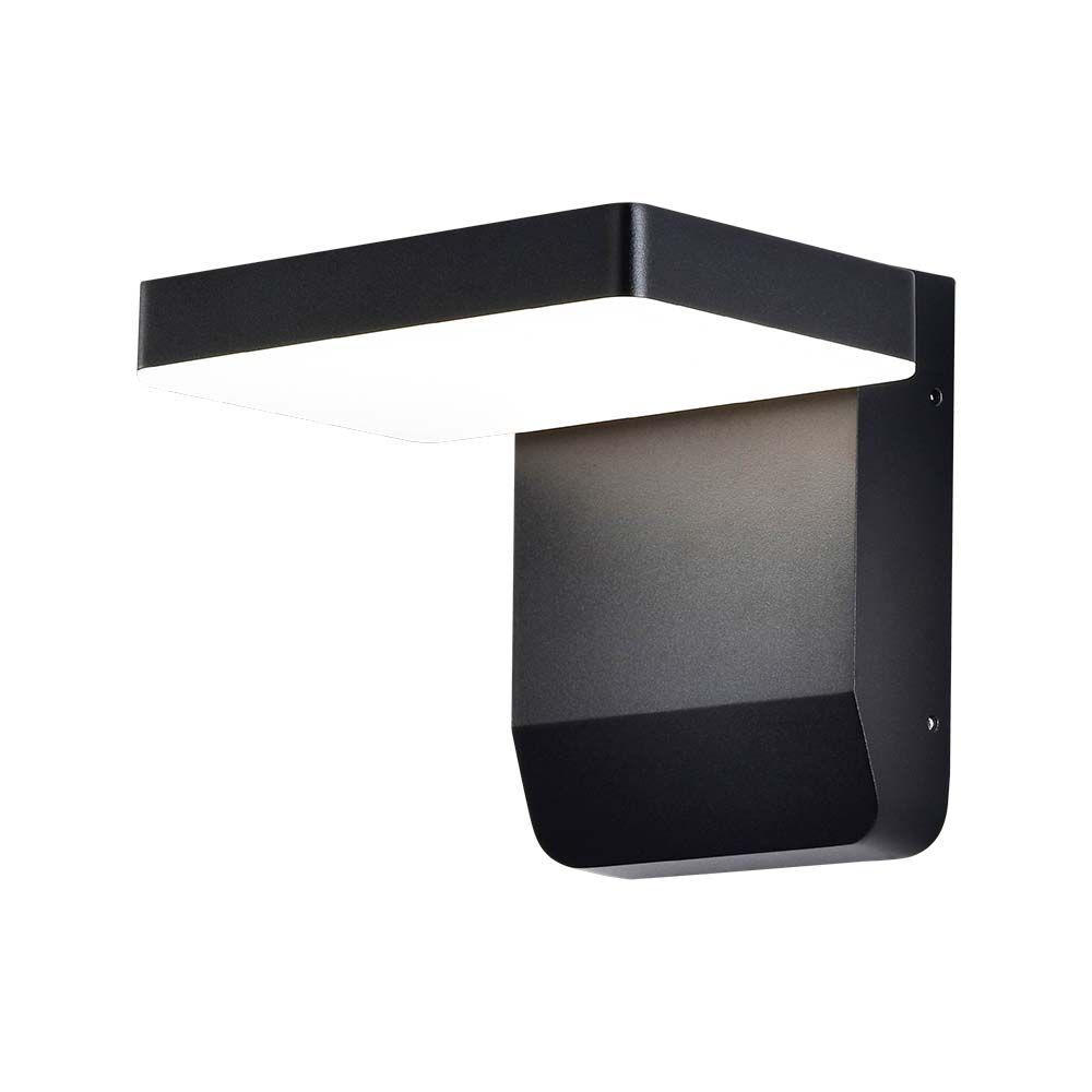 LED fali lámpa forgatható, 17w, 3000K, meleg fehér, 2520lm, 350°, fekete, CRI>80, IP65, V-TAC, 2944