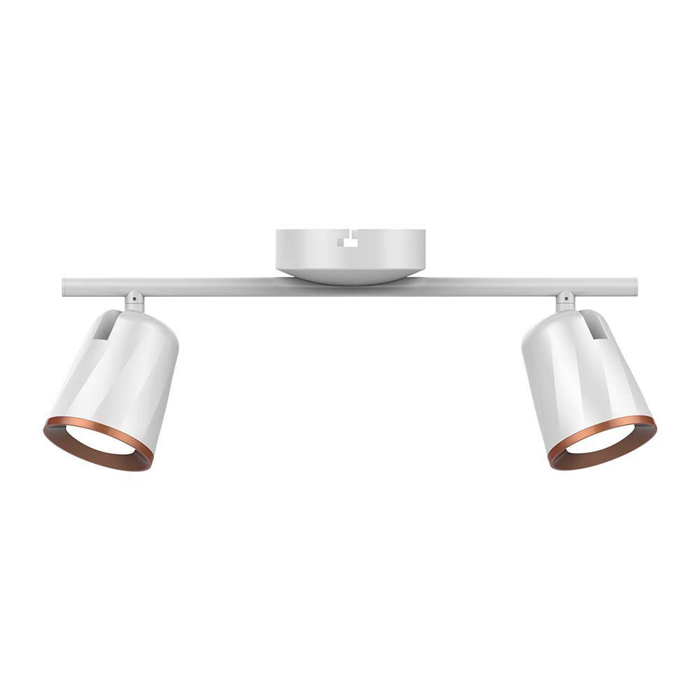 LED fali spot lámpa fej, 10w, 3000K, meleg fehér, 1080lm, 100°, fehér, V-TAC, 218254