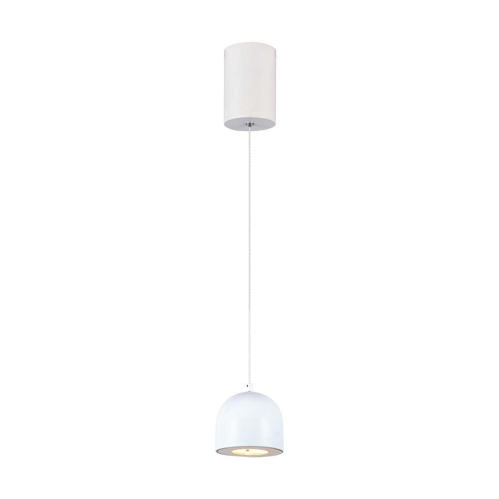 Designer függeszték, 8,5w, 3000K, meleg fehér, 850lm, 120°, fehér, CRI>80, V-TAC, 7996