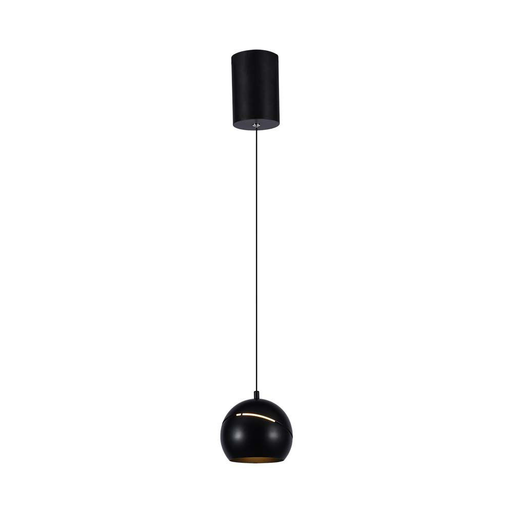 Designer függeszték, 8,5w, 3000K, meleg fehér, 850lm, 120°, fekete, CRI>80, V-TAC, 8001