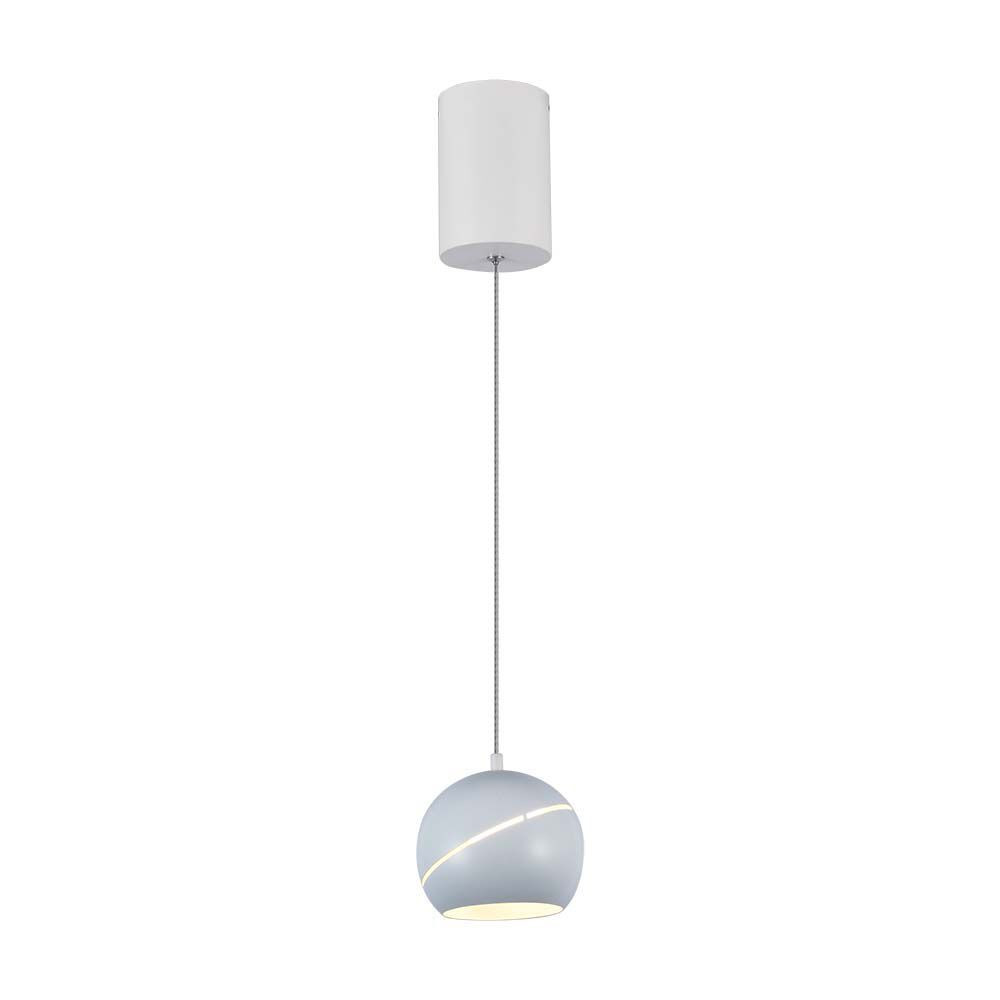 Designer függeszték, 8,5w, 3000K, meleg fehér, 850lm, 120°, fehér, CRI>80, V-TAC, 8002