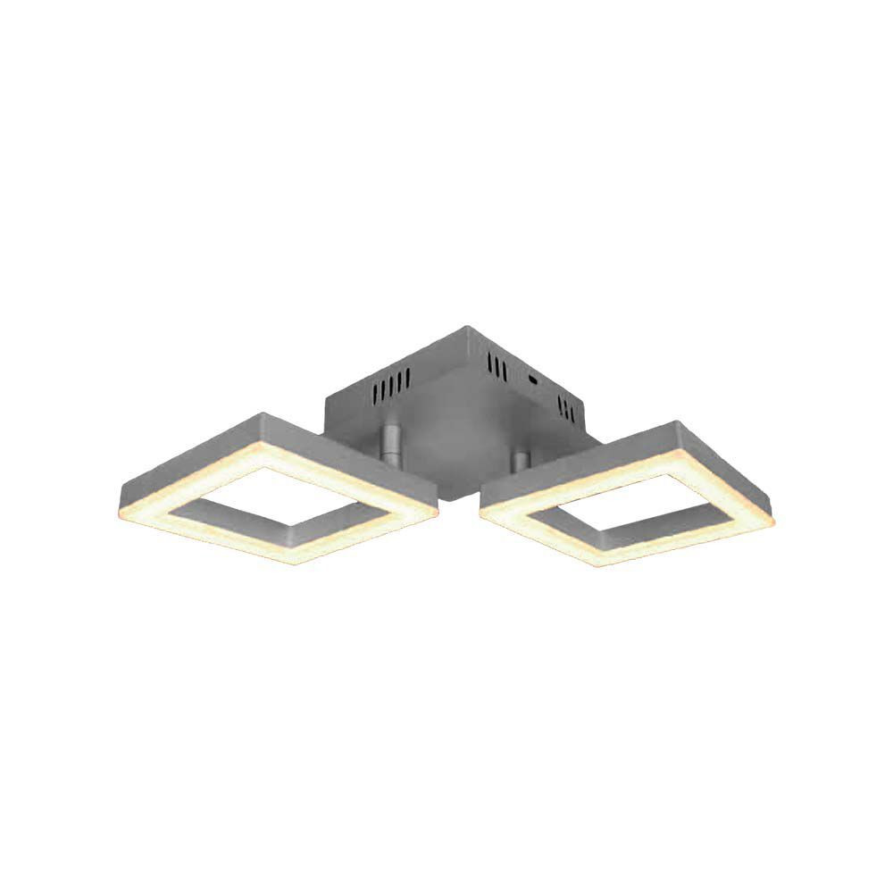 Design mennyezeti lámpa, 14w, 3000K, meleg fehér, 1490lm, ezüst, V-TAC, 7006