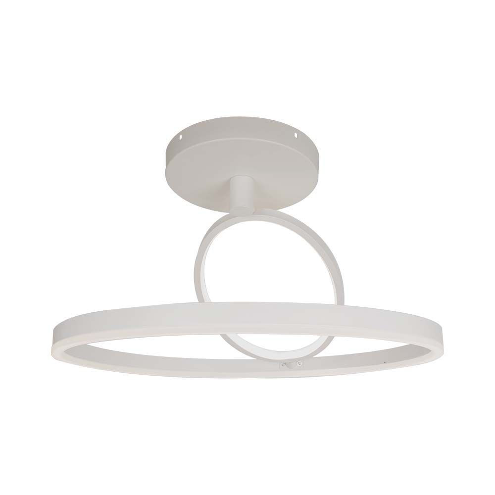 Design mennyezeti lámpa, 37w, 3000K, meleg fehér, 4000lm, fehér, CRI>80, V-TAC, 14984