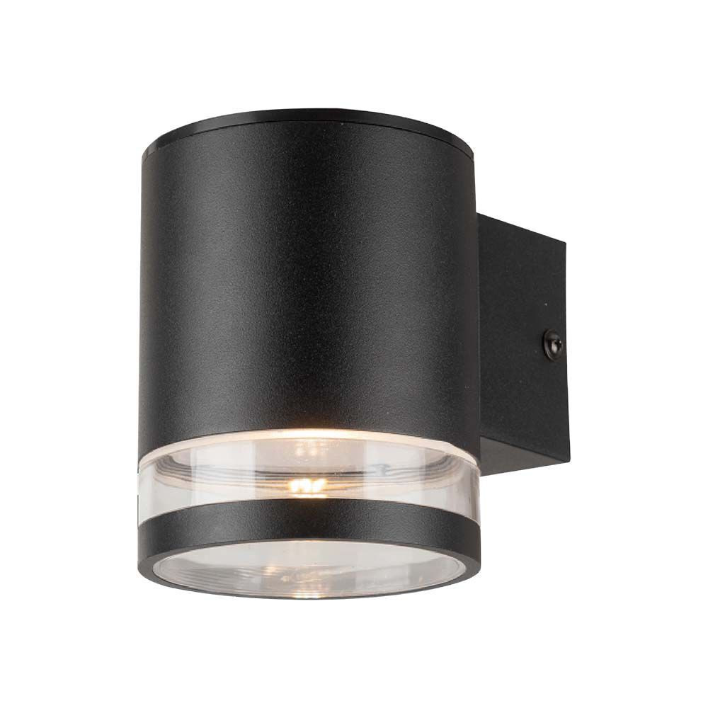 Szolár LED fali lámpatest mozgásérzékelővel, 3000K, meleg fehér, 70lm, fekete, IP54, V-TAC, 10399