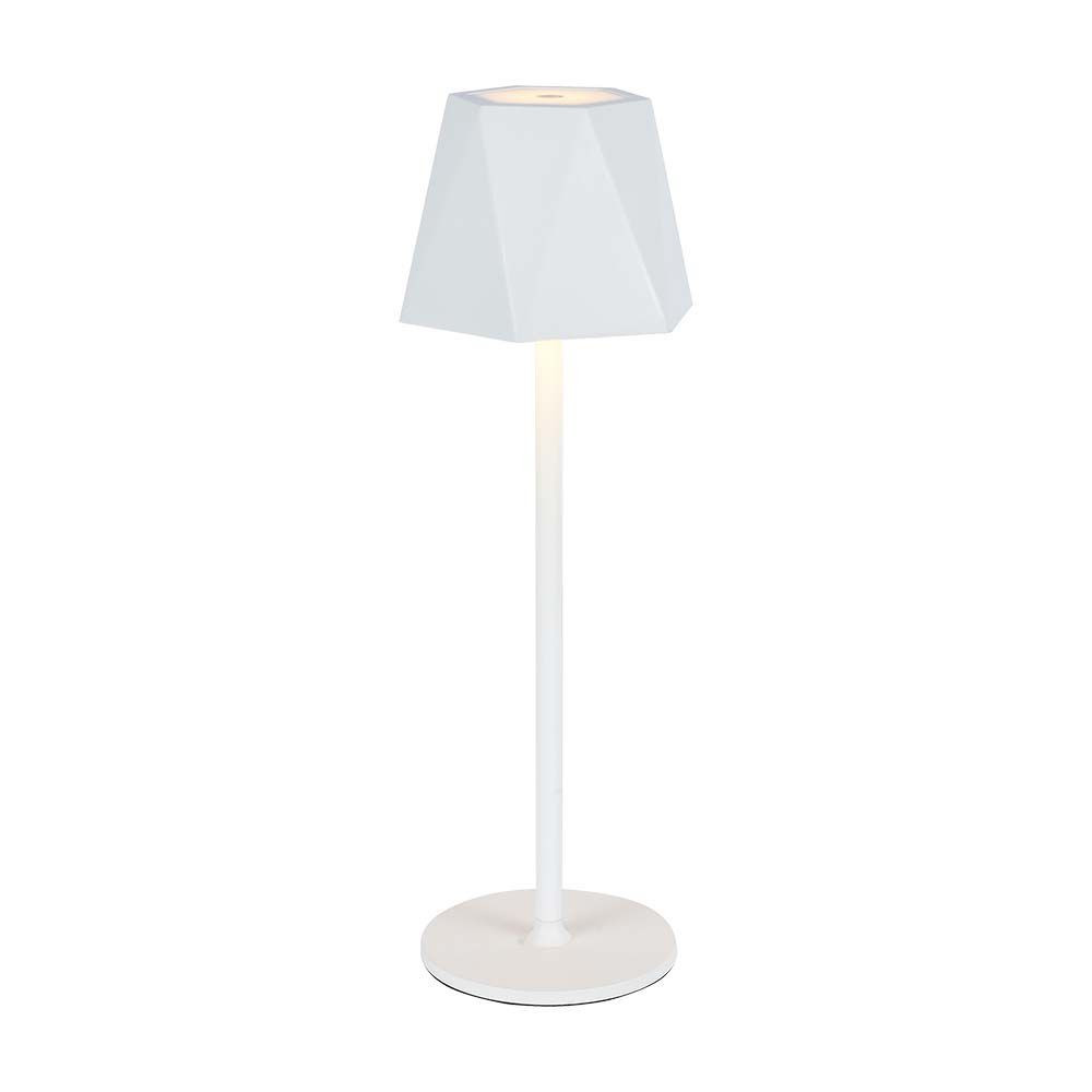 Újratölthető asztali lámpa, 1,5w, CCT, 150lm, 100°, fehér, dimmelhető, V-TAC, 10324