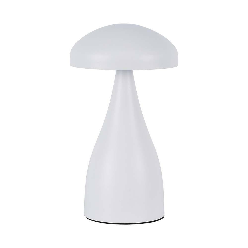 Újratölthető asztali design lámpa, 1w, CCT, 55lm, 120°, fehér, dimmelhető, V-TAC, 7896