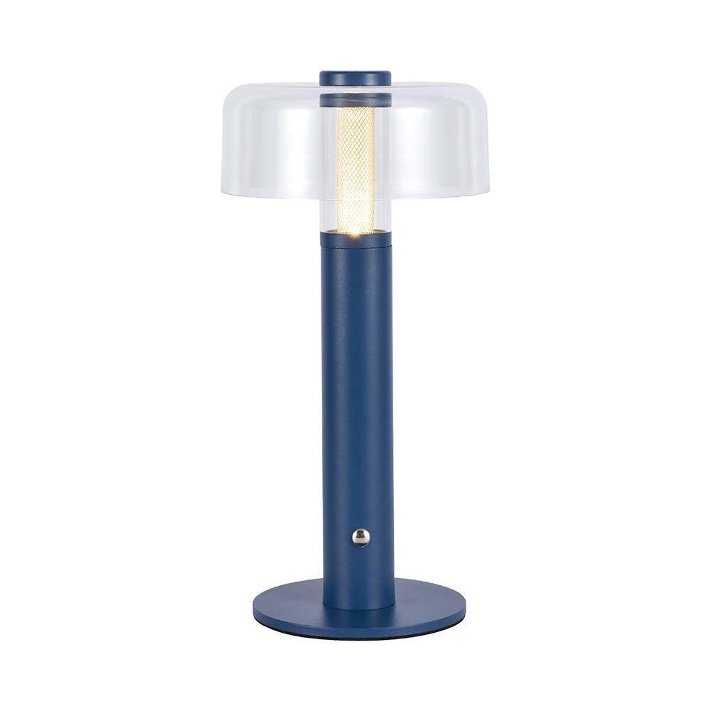 Újratölthető asztali design lámpa, 1w, 3000K, meleg fehér, 100lm, 300°, ibolya, dimmelhető, V-TAC, 7942
