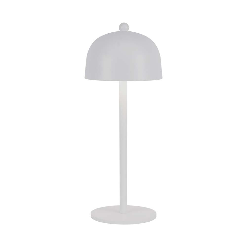 Újratölthető asztali design lámpa, 3w, CCT, 200lm, 120°, fehér, dimmelhető, V-TAC, 7986