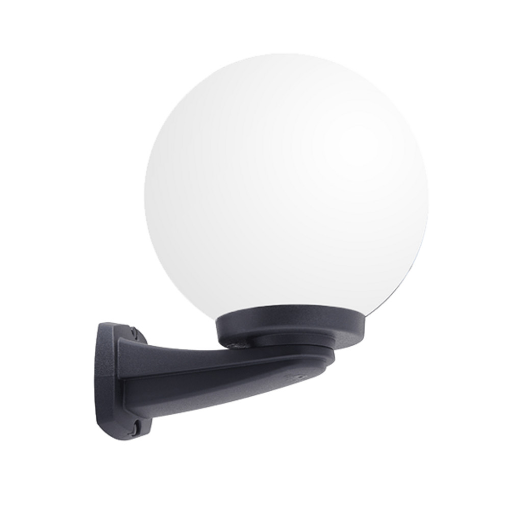 NARDO 250 GARDEN WALL LAMP 1XE27 IP55 BLACK