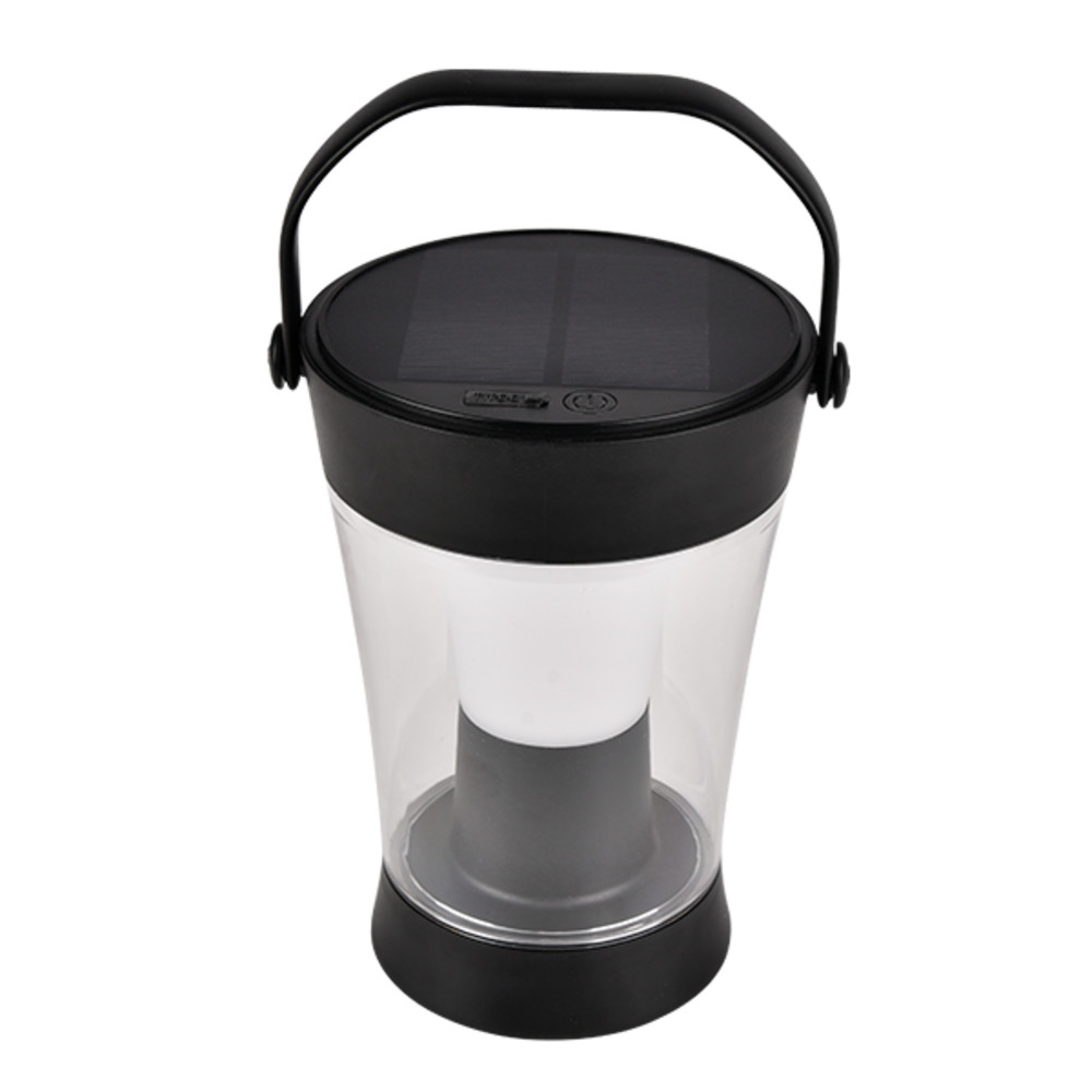 SOLAR GARDEN LAMP 3W IP54, BLACK