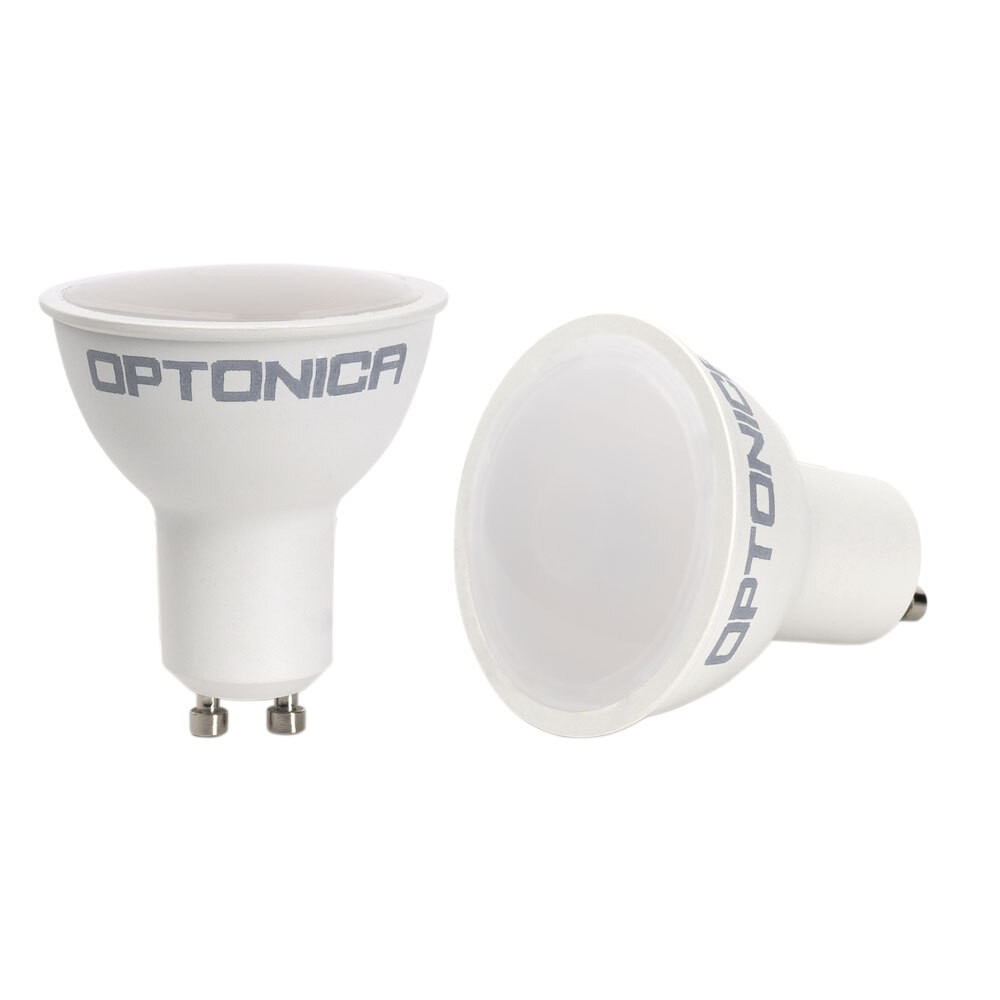 LED izzó GU10 110°, 4,5W, 2700K, meleg fehér, 320 lm, Optonica, 1903