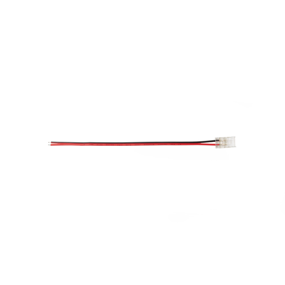 2 tűs rögzítő csatlakozószalag vezetékhez smd 8 mm-hez, LED szalaghoz COB 8 mm, Optonica, 6552